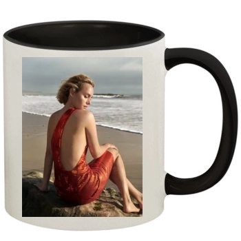 Amber Valletta 11oz Colored Inner & Handle Mug