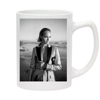 Amber Valletta 14oz White Statesman Mug