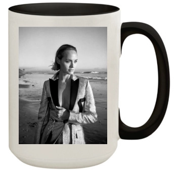 Amber Valletta 15oz Colored Inner & Handle Mug