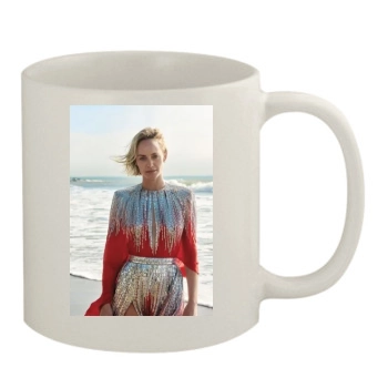 Amber Valletta 11oz White Mug