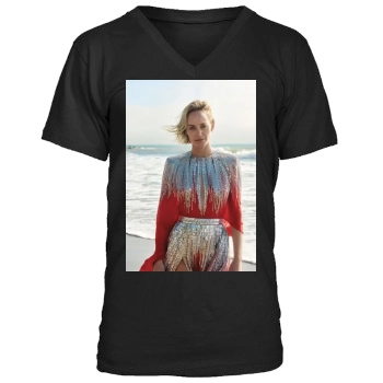 Amber Valletta Men's V-Neck T-Shirt