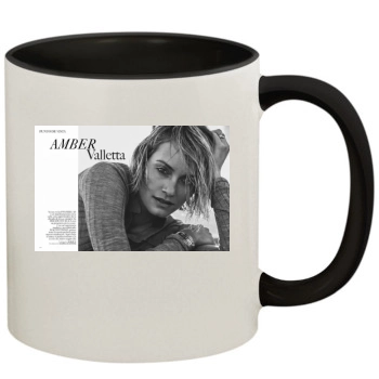 Amber Valletta 11oz Colored Inner & Handle Mug