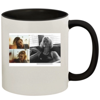 Amber Valletta 11oz Colored Inner & Handle Mug