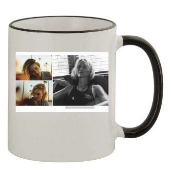 Amber Valletta 11oz Colored Rim & Handle Mug