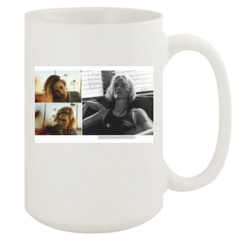 Amber Valletta 15oz White Mug