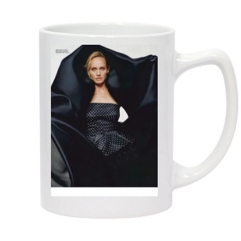 Amber Valletta 14oz White Statesman Mug