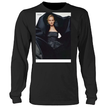 Amber Valletta Men's Heavy Long Sleeve TShirt