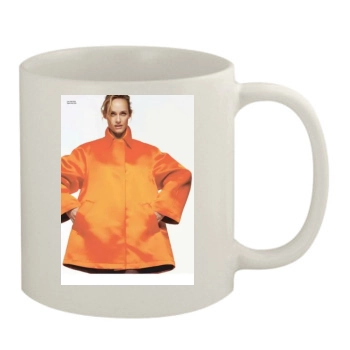 Amber Valletta 11oz White Mug