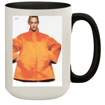 Amber Valletta 15oz Colored Inner & Handle Mug