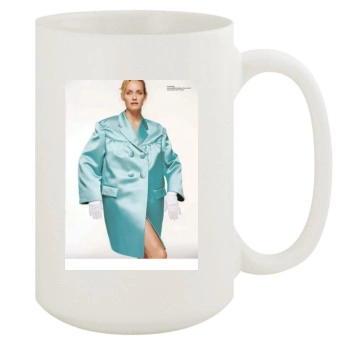 Amber Valletta 15oz White Mug