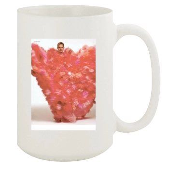 Amber Valletta 15oz White Mug