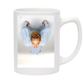 Amber Valletta 14oz White Statesman Mug