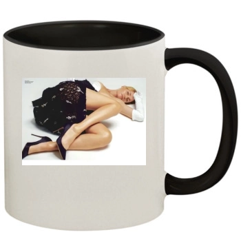 Amber Valletta 11oz Colored Inner & Handle Mug