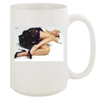 Amber Valletta 15oz White Mug