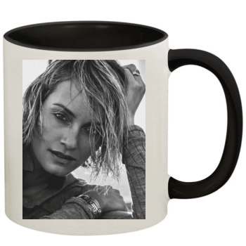 Amber Valletta 11oz Colored Inner & Handle Mug