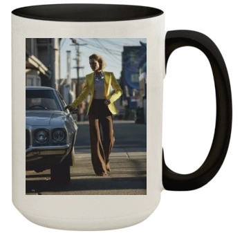 Amber Valletta 15oz Colored Inner & Handle Mug