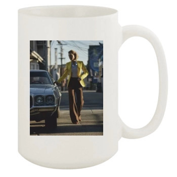 Amber Valletta 15oz White Mug