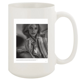 Amber Valletta 15oz White Mug