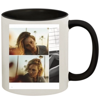 Amber Valletta 11oz Colored Inner & Handle Mug