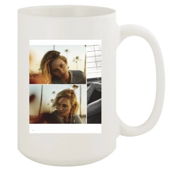 Amber Valletta 15oz White Mug