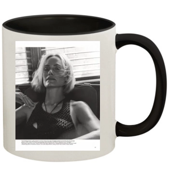 Amber Valletta 11oz Colored Inner & Handle Mug