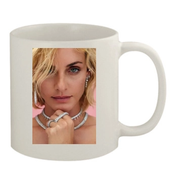 Amber Valletta 11oz White Mug