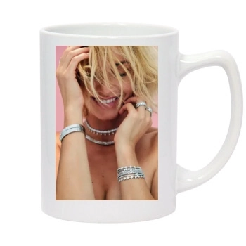 Amber Valletta 14oz White Statesman Mug