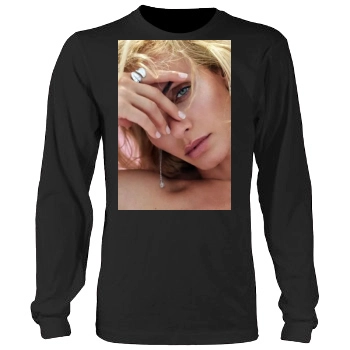 Amber Valletta Men's Heavy Long Sleeve TShirt