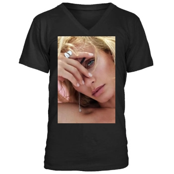 Amber Valletta Men's V-Neck T-Shirt