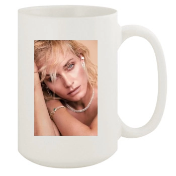 Amber Valletta 15oz White Mug