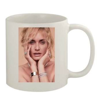 Amber Valletta 11oz White Mug