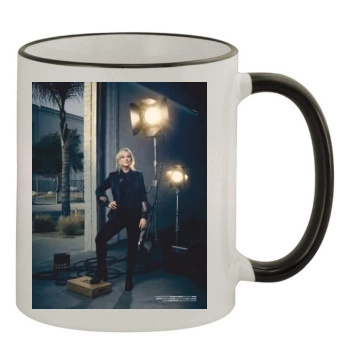 Amy Poehler 11oz Colored Rim & Handle Mug