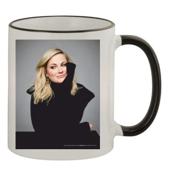 Amy Poehler 11oz Colored Rim & Handle Mug