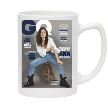 Ana de la Reguera 14oz White Statesman Mug