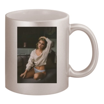 AnnaLynne McCord 11oz Metallic Silver Mug