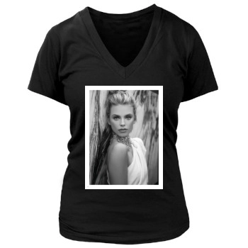 AnnaLynne McCord Women's Deep V-Neck TShirt