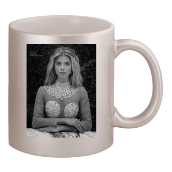 AnnaLynne McCord 11oz Metallic Silver Mug