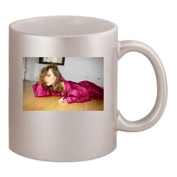 Arielle Kebbel 11oz Metallic Silver Mug