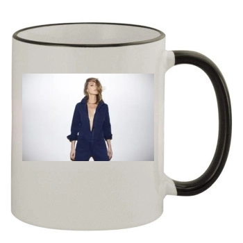 Arielle Kebbel 11oz Colored Rim & Handle Mug