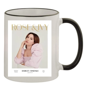 Ashley Tisdale 11oz Colored Rim & Handle Mug