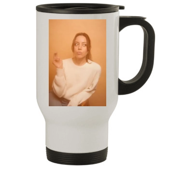 Aubrey Plaza Stainless Steel Travel Mug