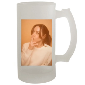 Aubrey Plaza 16oz Frosted Beer Stein