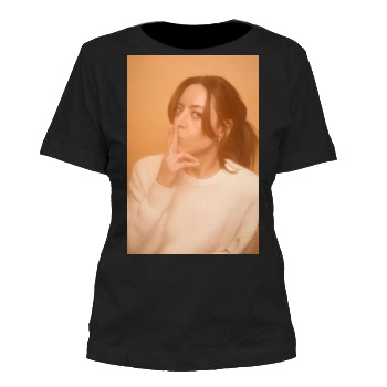 Aubrey Plaza Women's Cut T-Shirt