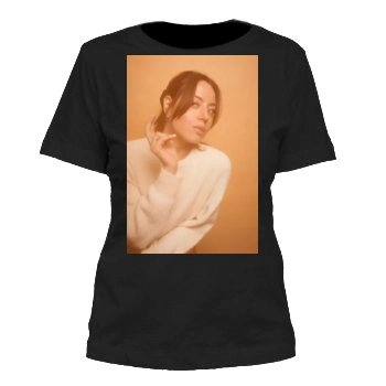 Aubrey Plaza Women's Cut T-Shirt