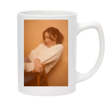 Aubrey Plaza 14oz White Statesman Mug