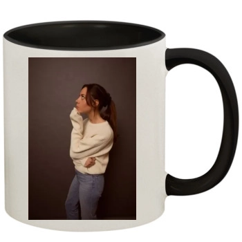 Aubrey Plaza 11oz Colored Inner & Handle Mug