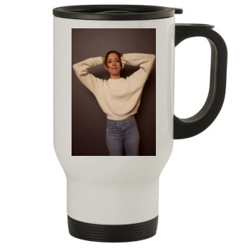 Aubrey Plaza Stainless Steel Travel Mug