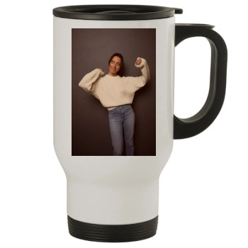 Aubrey Plaza Stainless Steel Travel Mug