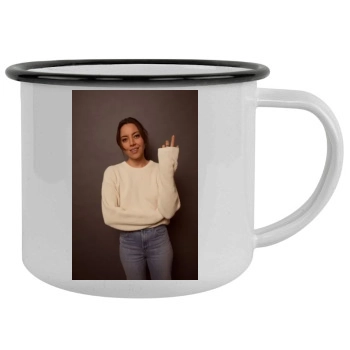 Aubrey Plaza Camping Mug