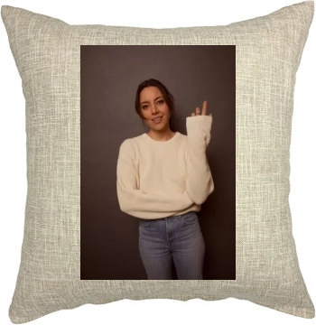 Aubrey Plaza Pillow